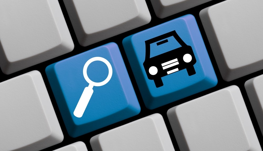 searching for cars online